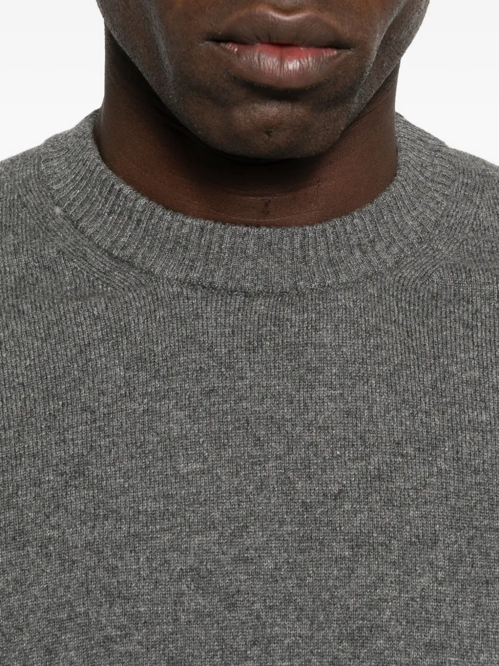 Alpha Studio Wool Sweater In Gray