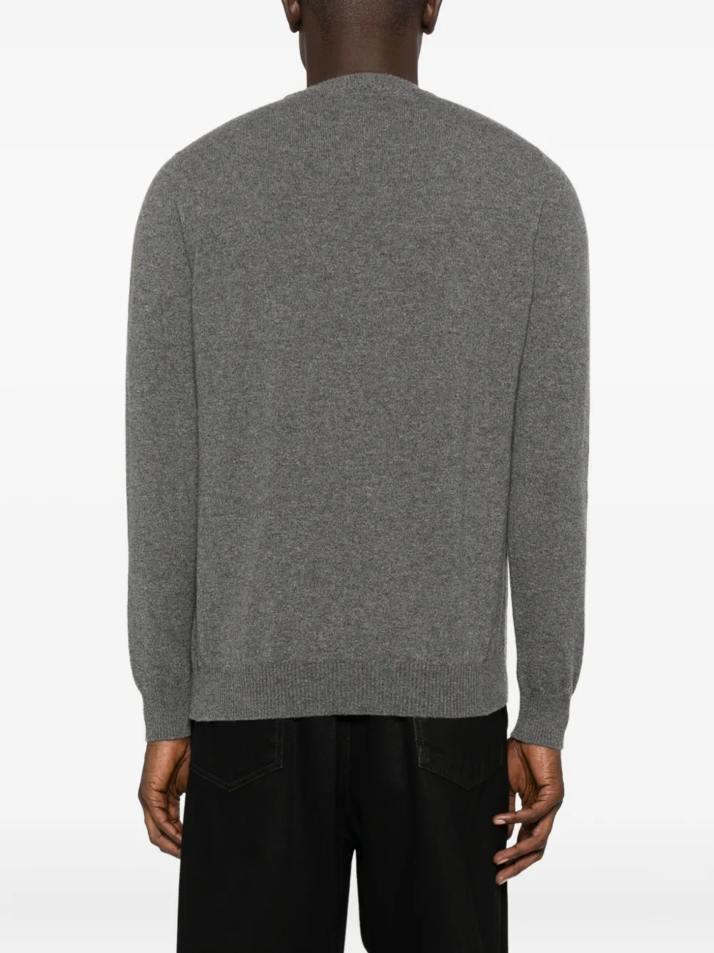 Alpha Studio Wool Sweater In Gray