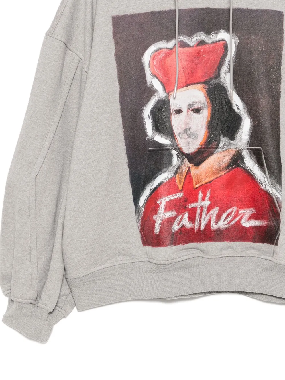 SONGZIO Hoodie met print Grijs