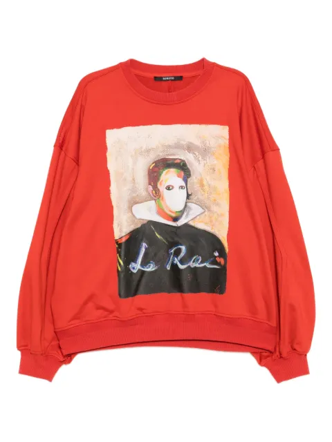 SONGZIO retrato-print sweatshirt