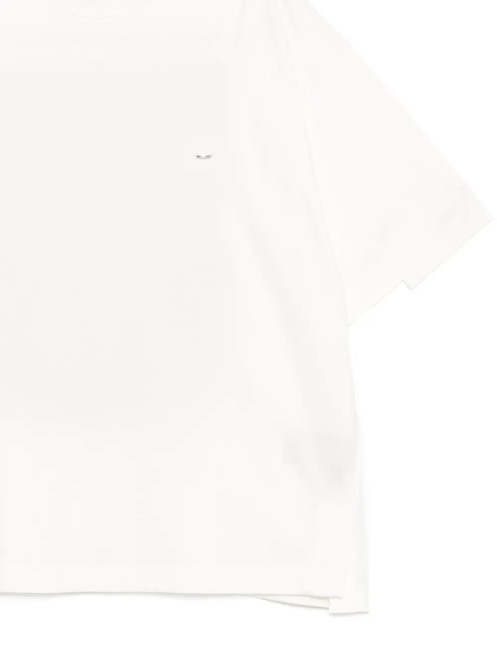 SONGZIO T-shirt met borduurwerk Wit