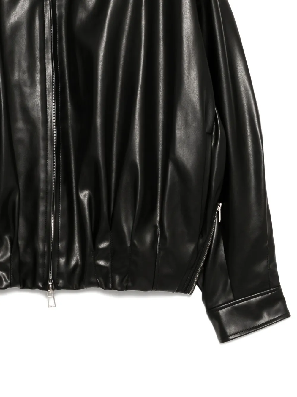 SONGZIO Jack met gerafelde kraag Zwart