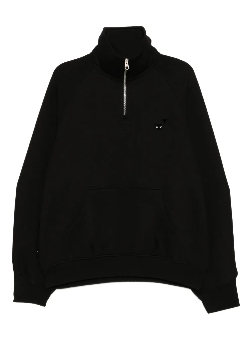 SONGZIO panther-embroidered sweatshirt | Black | Image 1