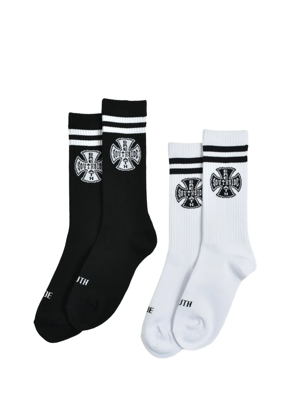 BREATH set de  dos pares de calcetines con logo en jacquard | Image 2