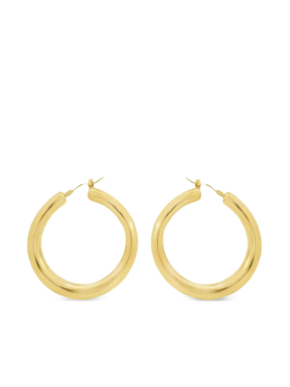 Lisa Nik arracadas en oro amarillo de 18kt | dorado | Image 1