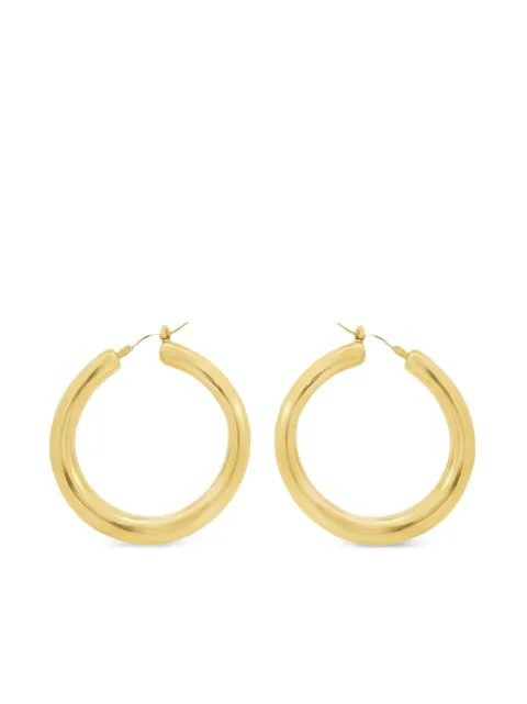 Lisa Nik créoles en or 18ct