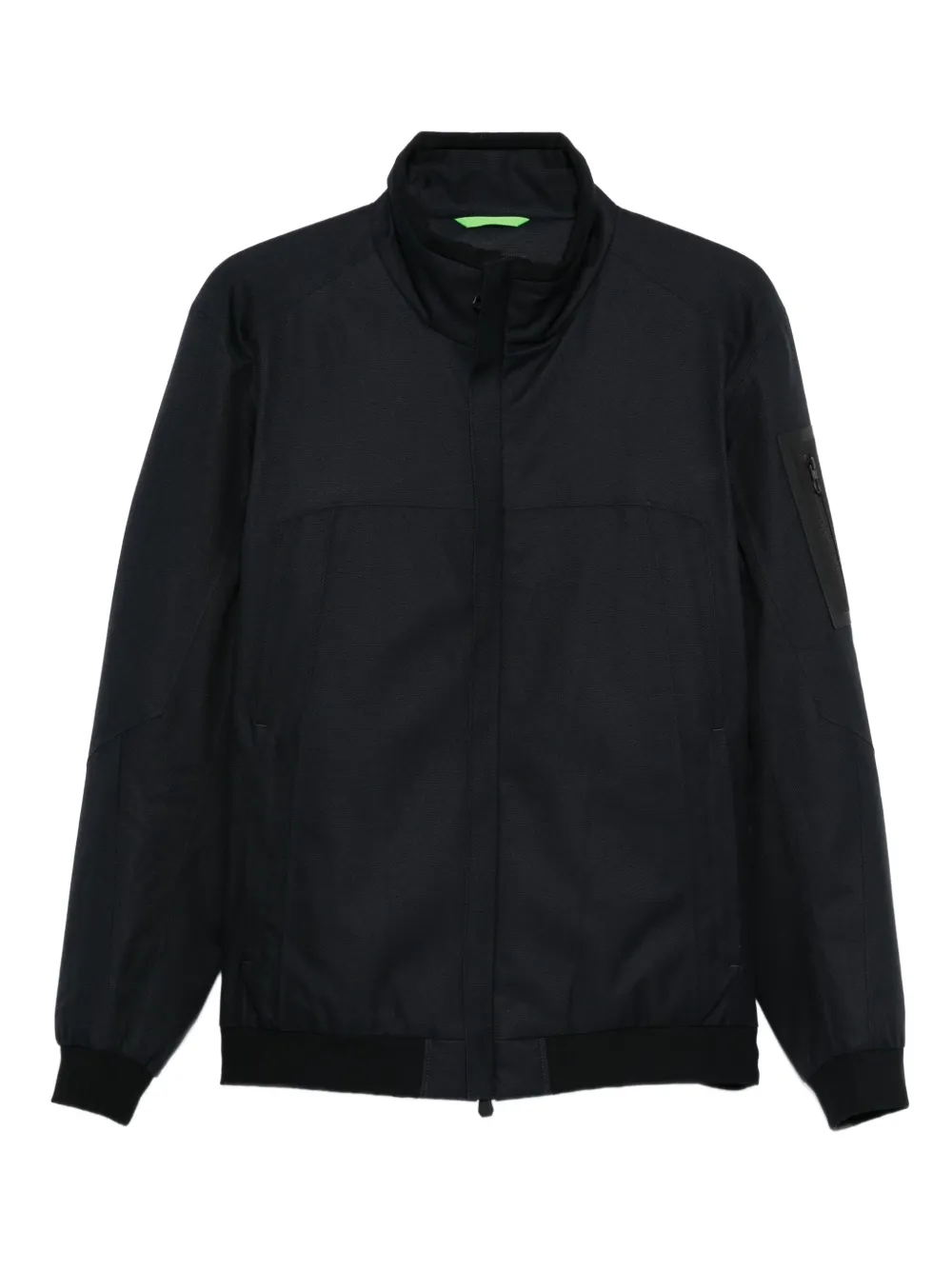 BOSS zip-fastening bomber jacket | Blue | Image 1