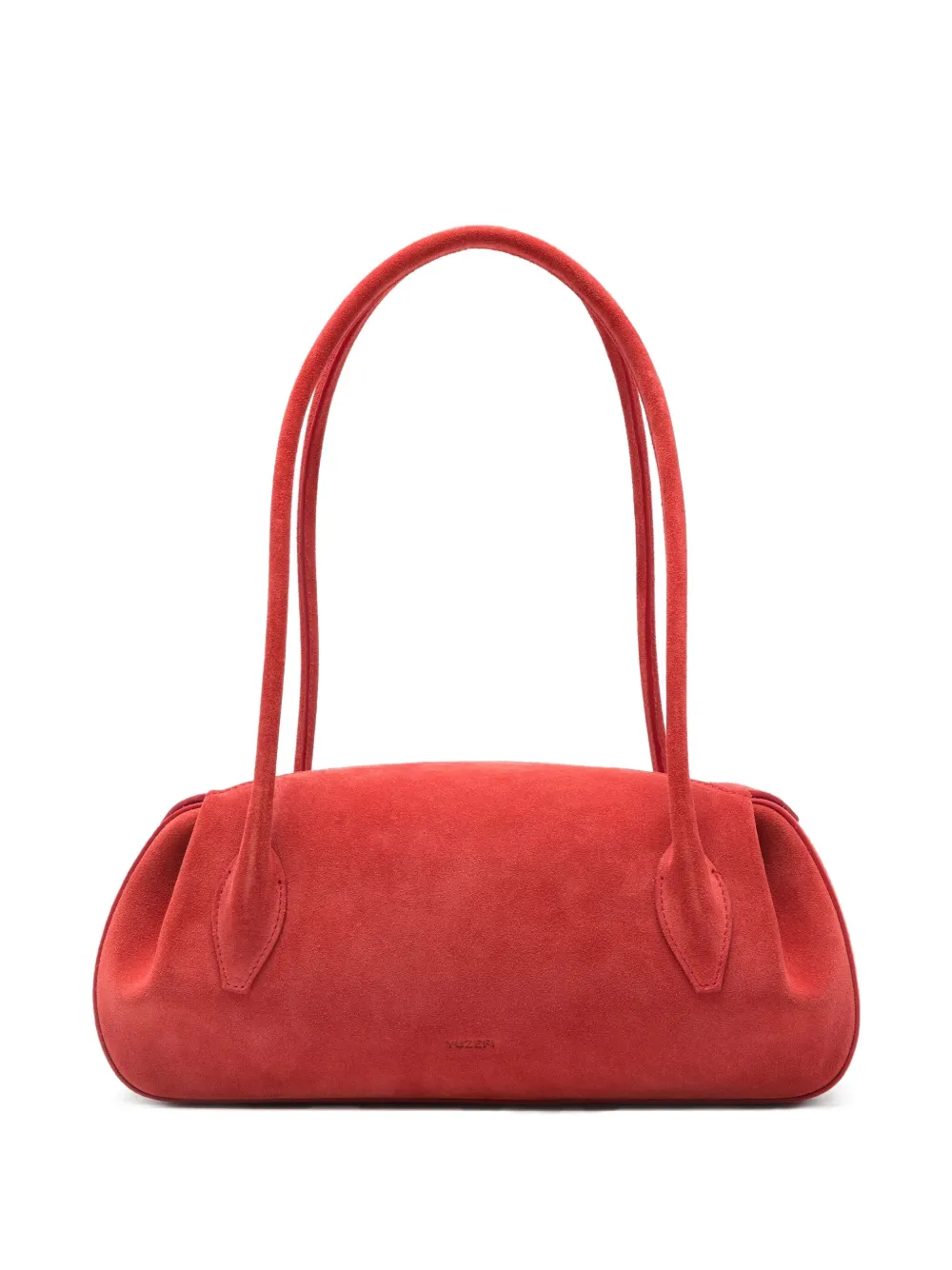 Yuzefi Oyster suede shoulder bag | Red | Image 1