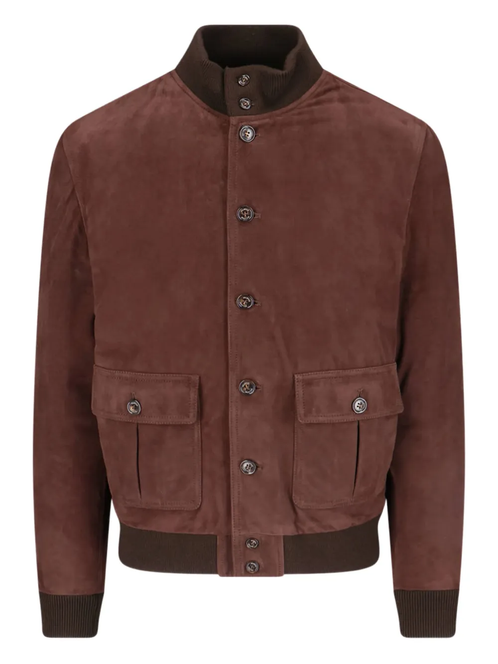 Valstar leather bomber jacket | Brown | Image 1