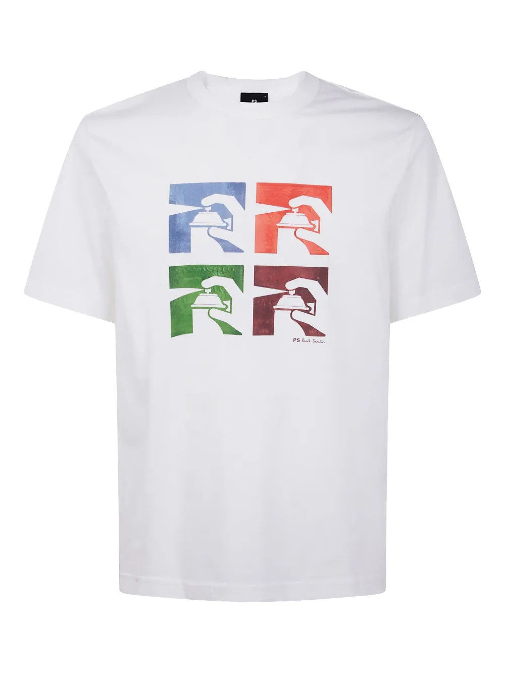 Paul Smith playera con estampado gráfico | blanco | Image 1