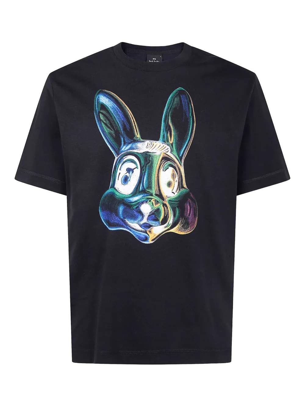 Paul Smith Mens Ss Tshirt Rabbit Clothing In Black