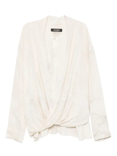 JiyongKim draped shirt