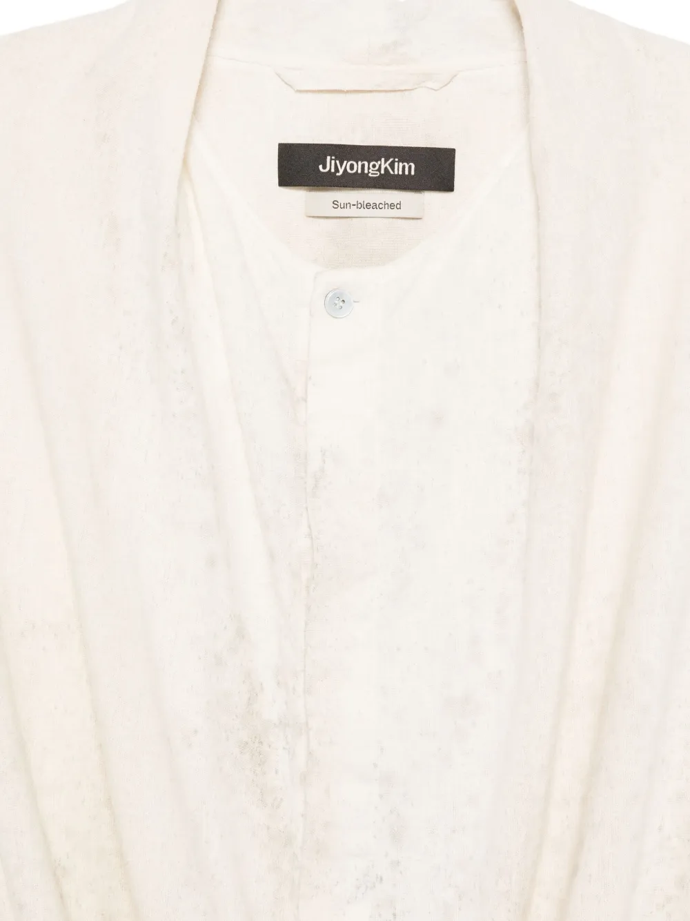  Jiyongkim Draped Shirt - Neutrals 