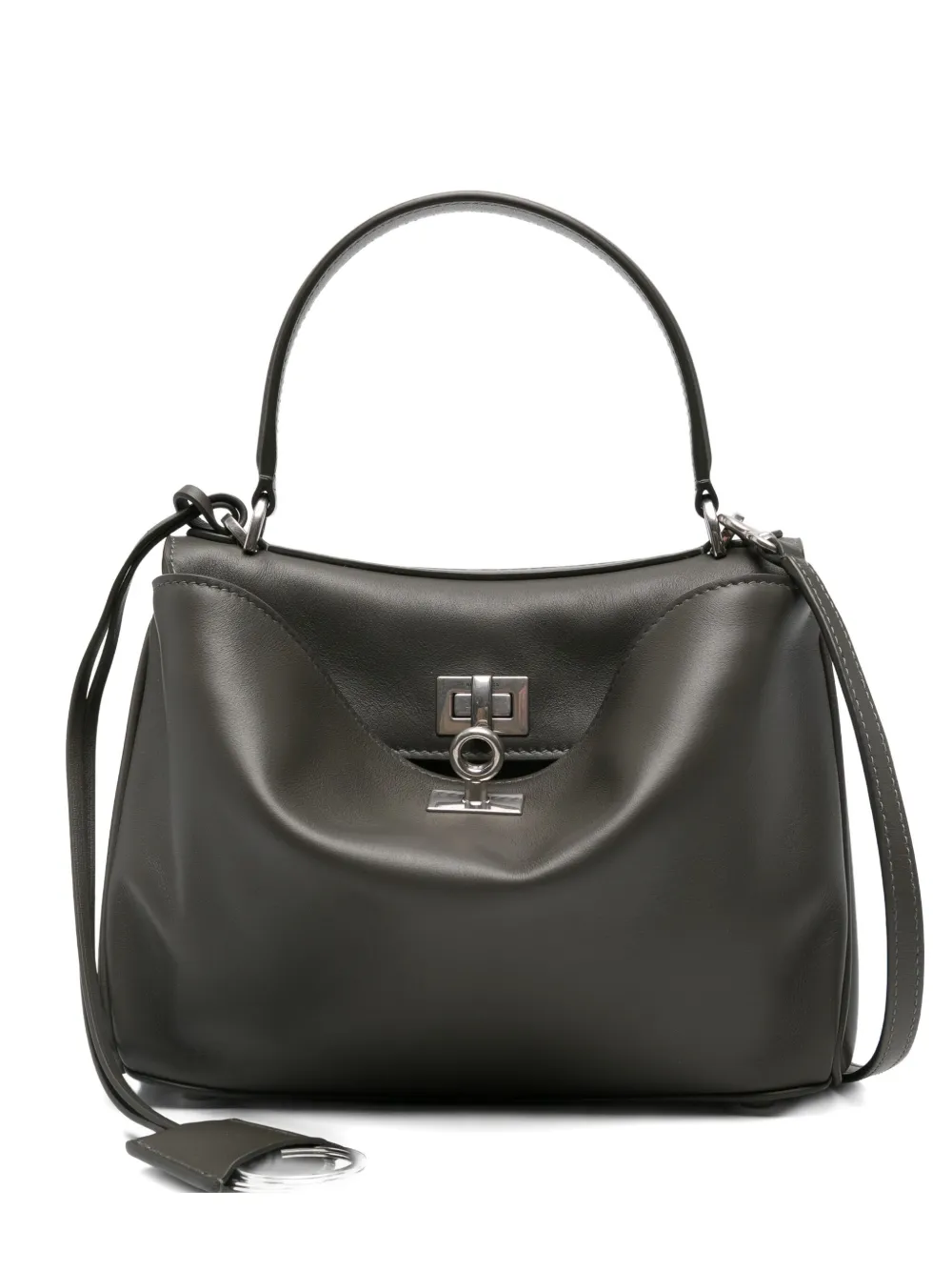 Balenciaga Mini Rodeo Satchel Bag In Green