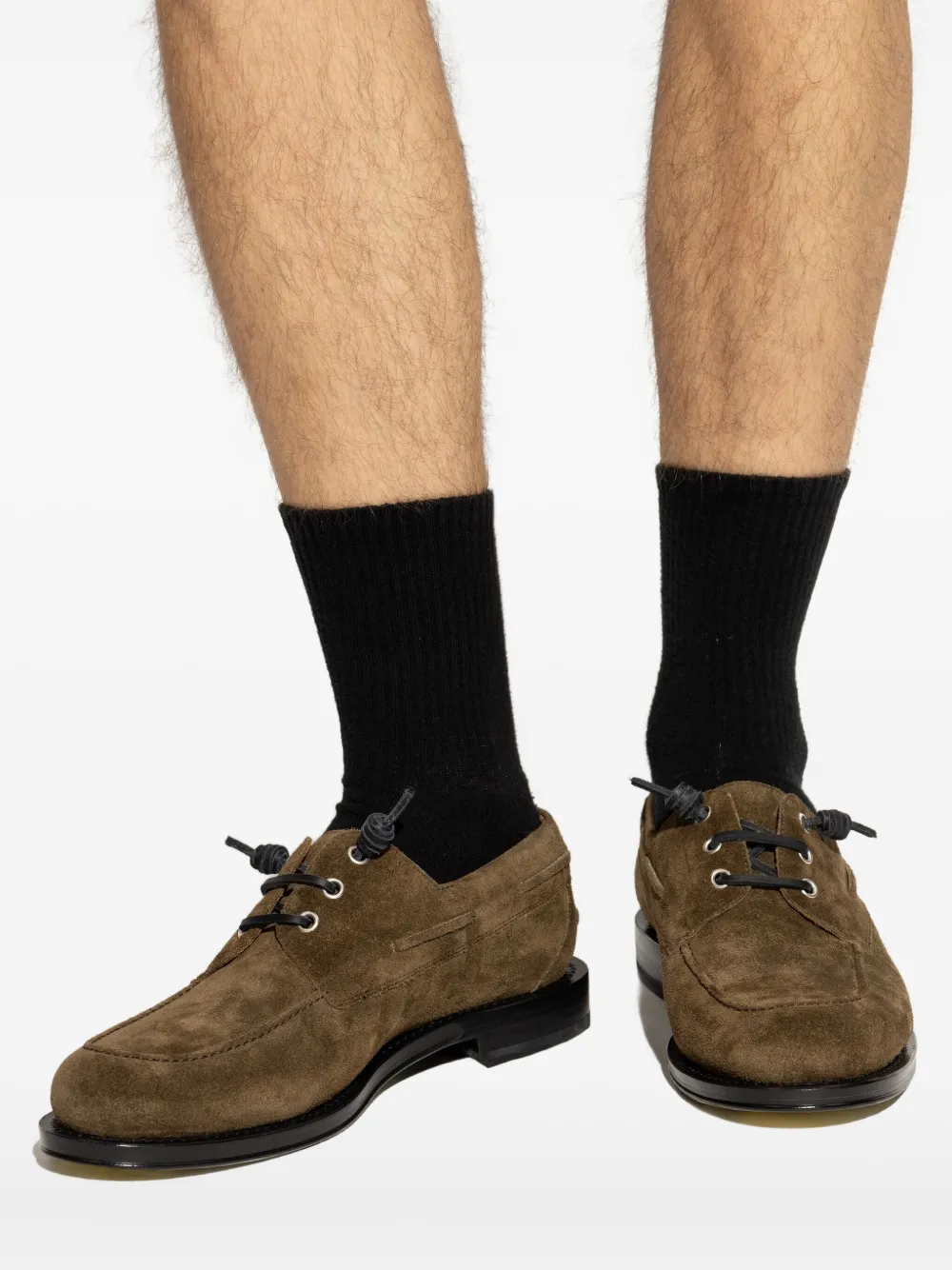 DSQUARED2 lace-up suede derby shoes Brown