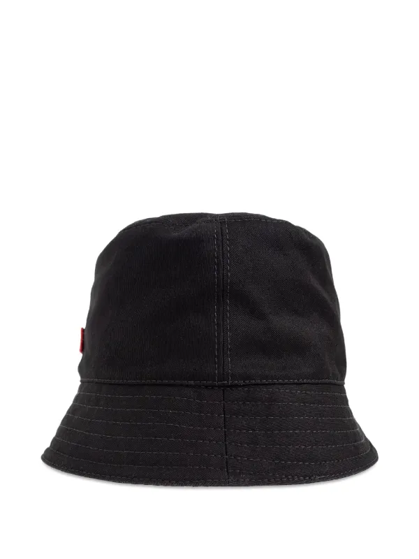 DSQUARED2 Bucket Hat DSQUARED2 Icon Splash Bucket Hat Black | Mainline Menswear us main image 2