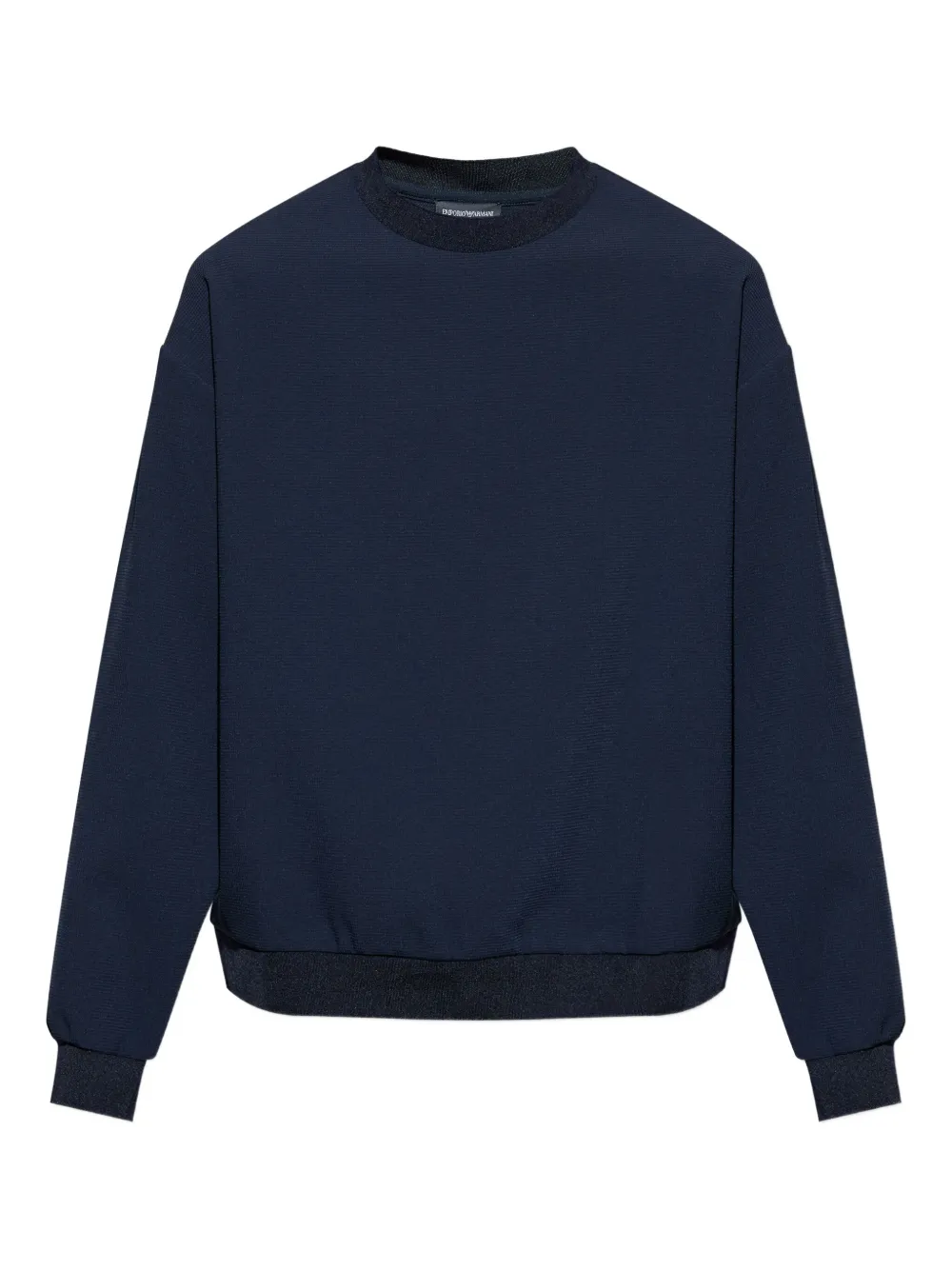 Emporio Armani crew-neck sweatshirt | Blue | Image 1