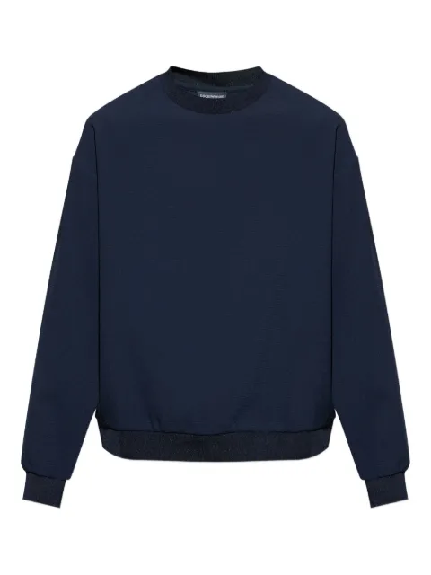 Emporio Armani sudadera con cuello redondo