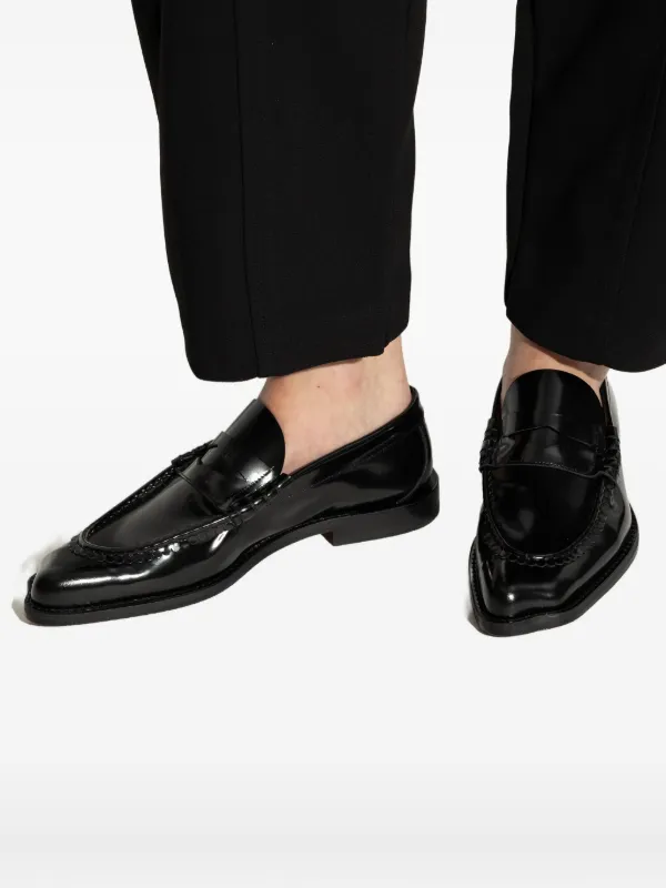 Vivienne Westwood Coin Leather Loafers | Black | FARFETCH