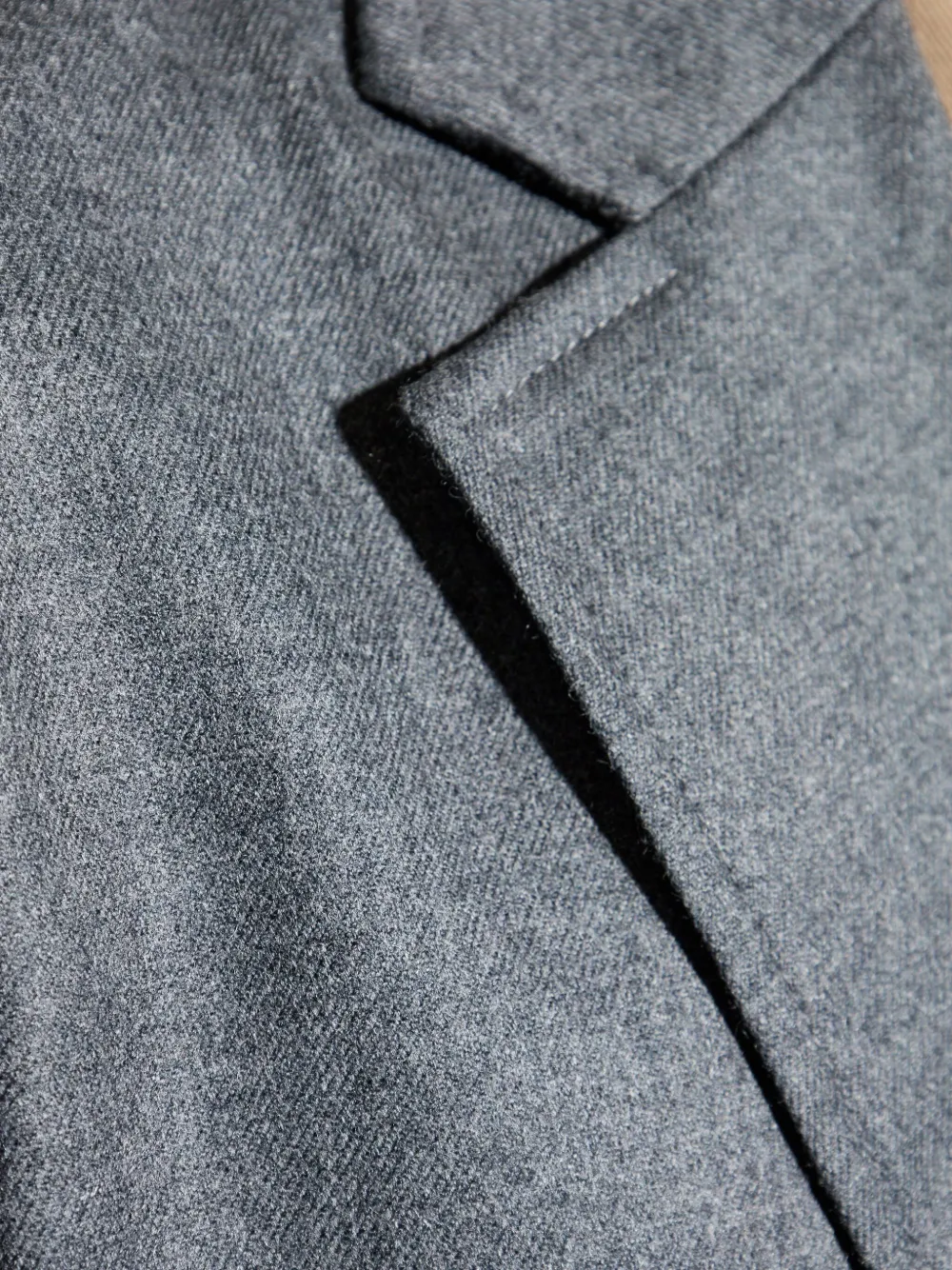 Emporio Armani Wollen blazer met enkele rij knopen Grijs