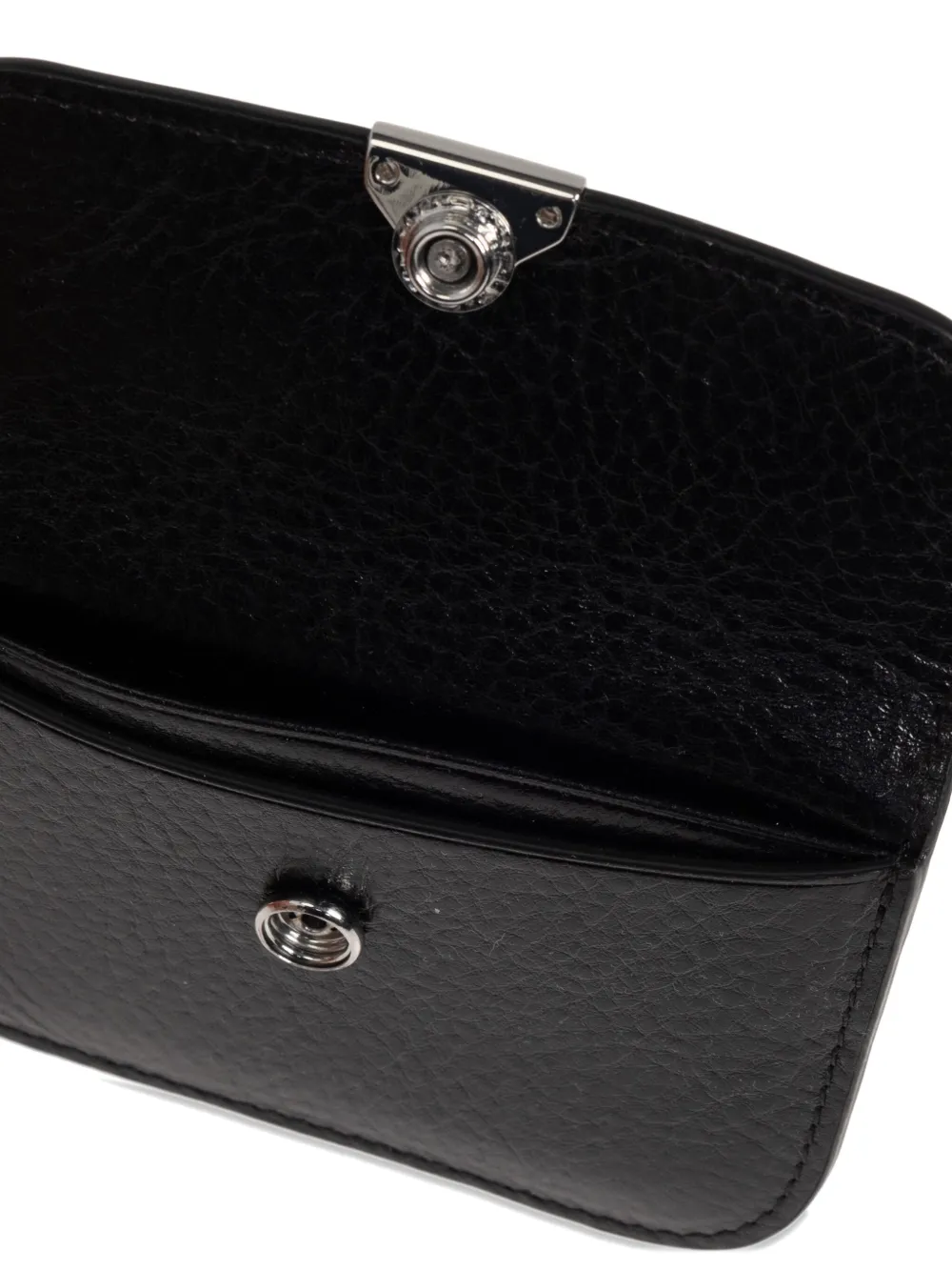 Lemaire Soft Tab Wallet In Black