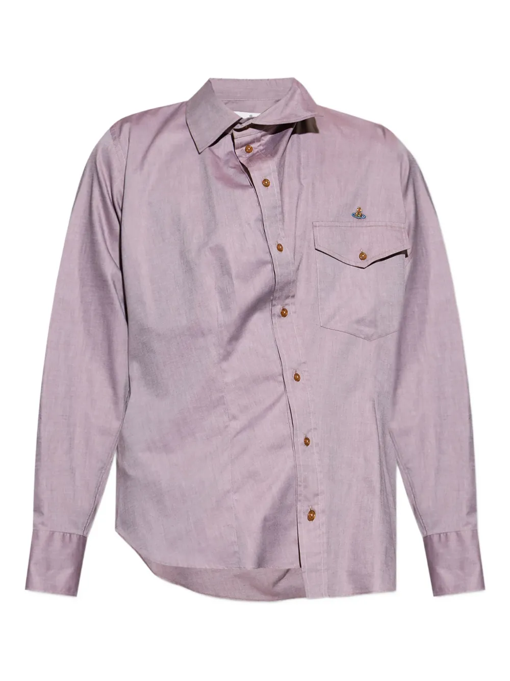 Vivienne Westwood Orb-embroidered shirt | Purple | Image 1