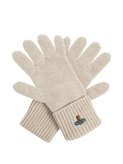 Vivienne Westwood guantes con logo