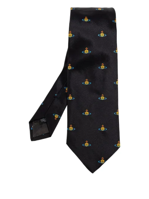 Vivienne Westwood orb-motif tie