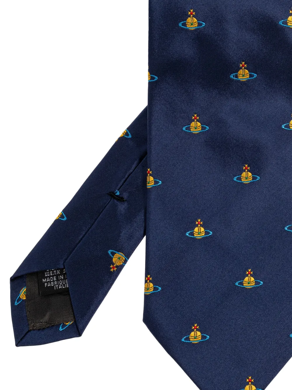 Vivienne Westwood orb embroidery tie | Image 2