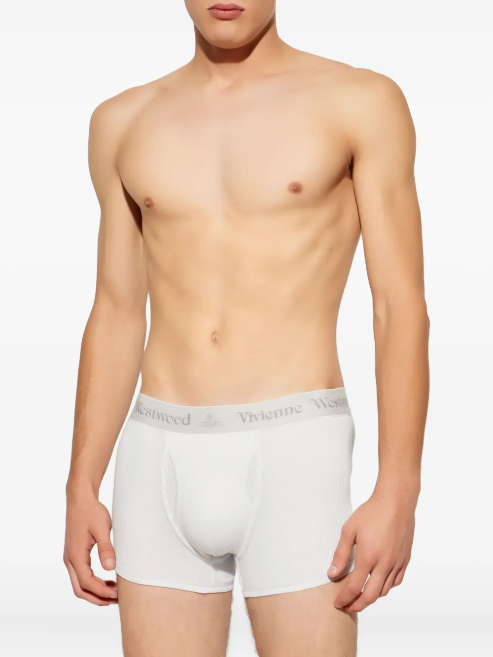 Vivienne Westwood logo-band boxers (pack of two) | White | Image 1