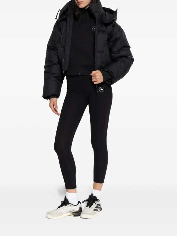 Adidas By Stella McCartney フーデッド キルティングジャケット 