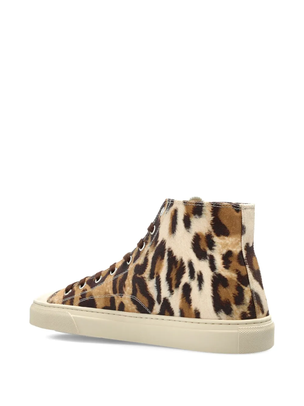 Vivienne Westwood Lace-up High-top Casual Shoes In Animal Print
