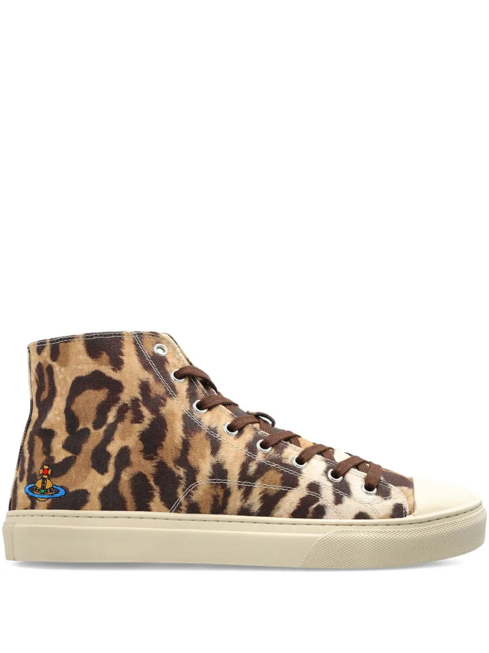 Vivienne Westwood Orb leopard sneakers | Neutrals | Image 1