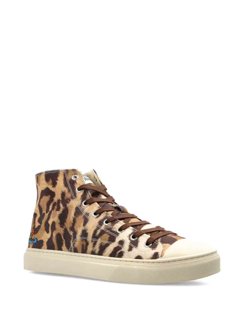 Vivienne Westwood Orb leopard sneakers | Hi-Tops | Image 2