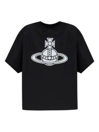 Vivienne Westwood Orb ロゴ Tシャツ | ブラック | FARFETCH JP