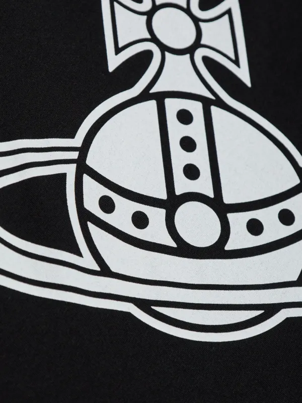 Vivienne Westwood Orb-logo T-shirt | Black | FARFETCH CA