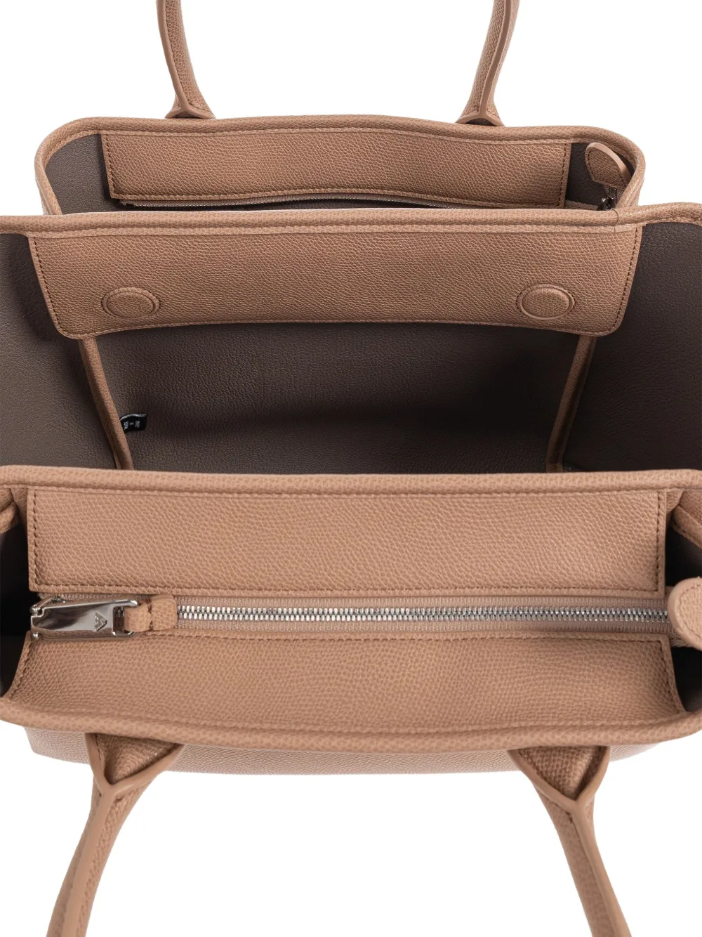 Emporio Armani Shopper met logoprint Bruin