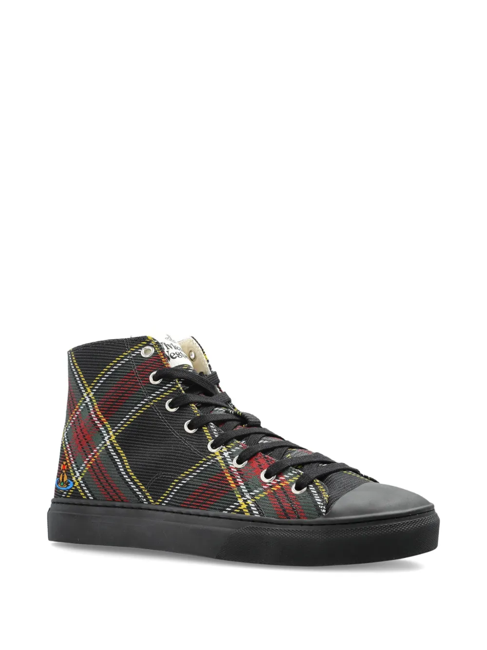 Vivienne Westwood tartan high-top sneakers | Hi-Tops | Image 2