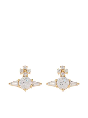 Vivienne Westwood Feodora ピアス | シルバートーン | FARFETCH JP