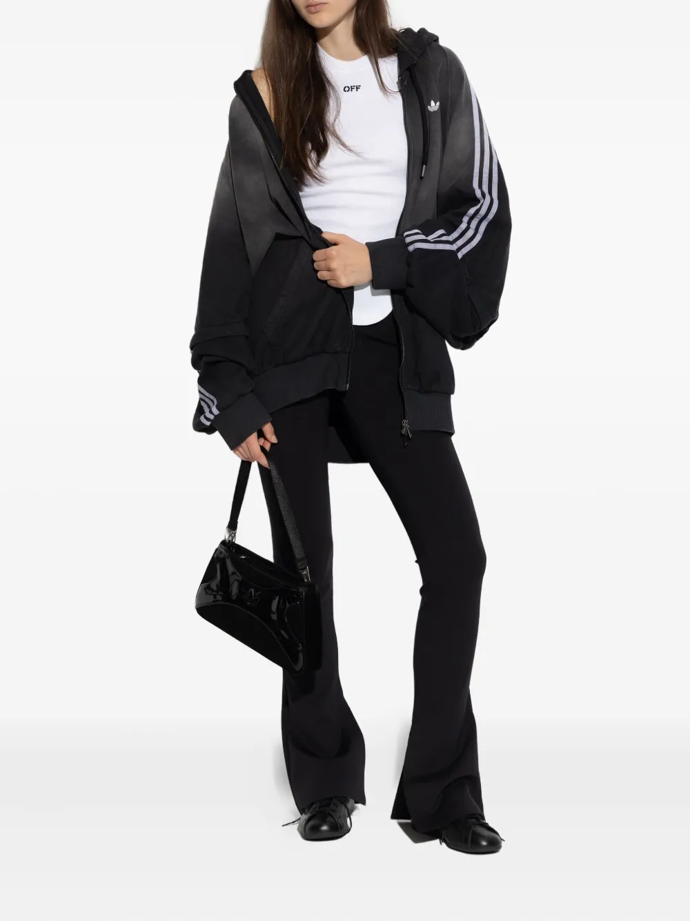adidas three-stripe hoodie | Hoodies | Image 2