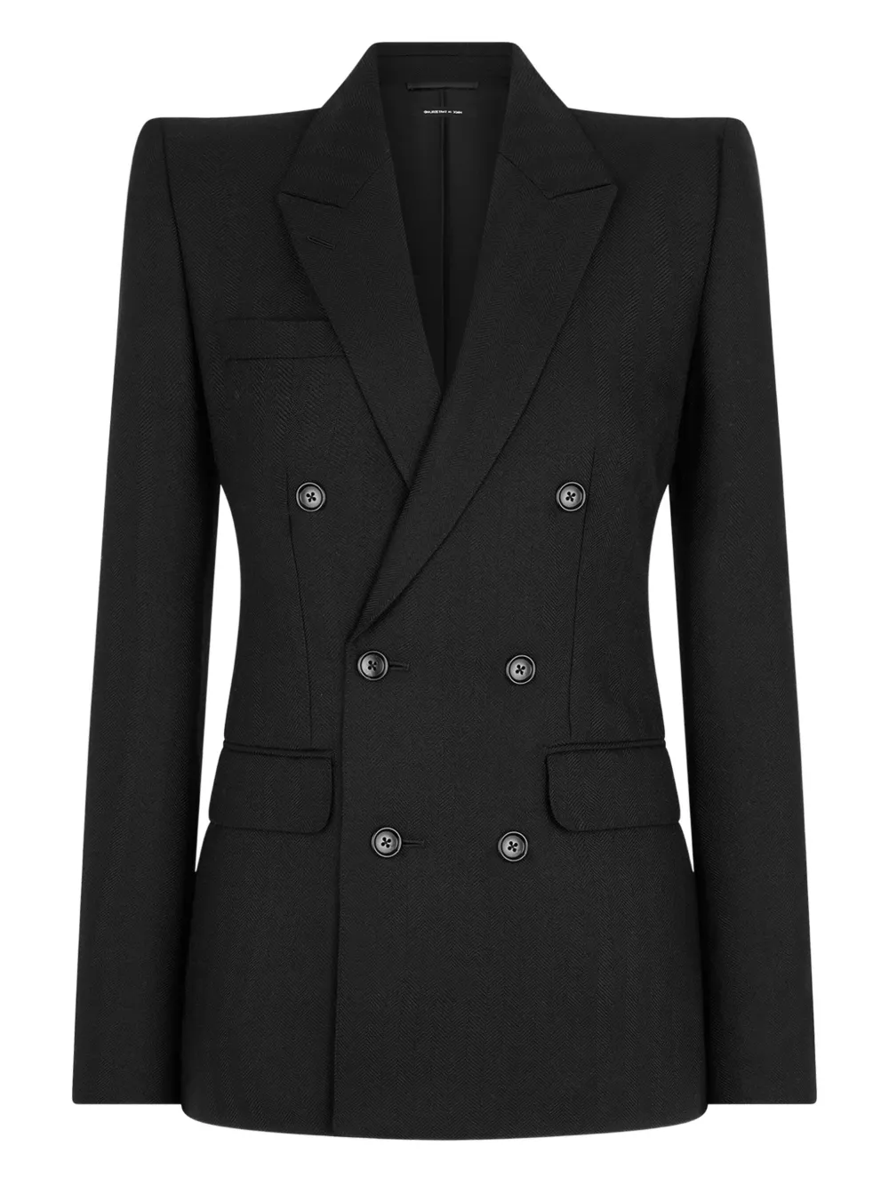 TOM FORD double-breasted wool blazer | Black | Image 1