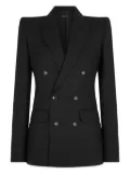 TOM FORD double-breasted wool blazer - Black