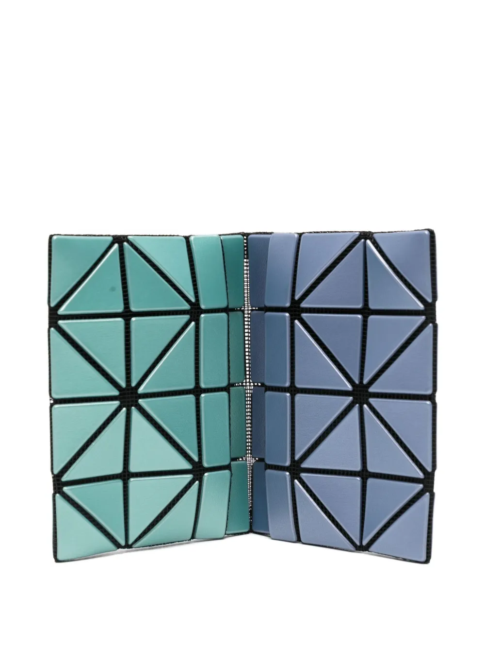 Bao Bao Issey Miyake geometric-pattern wallet - Blauw