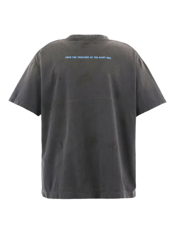 パーソナル エフェクツ MASONRY CEMENT Tシャツ SAINT Mxxxxxx CHOSEN Short sleeve T-shirt （Black） - Osaka