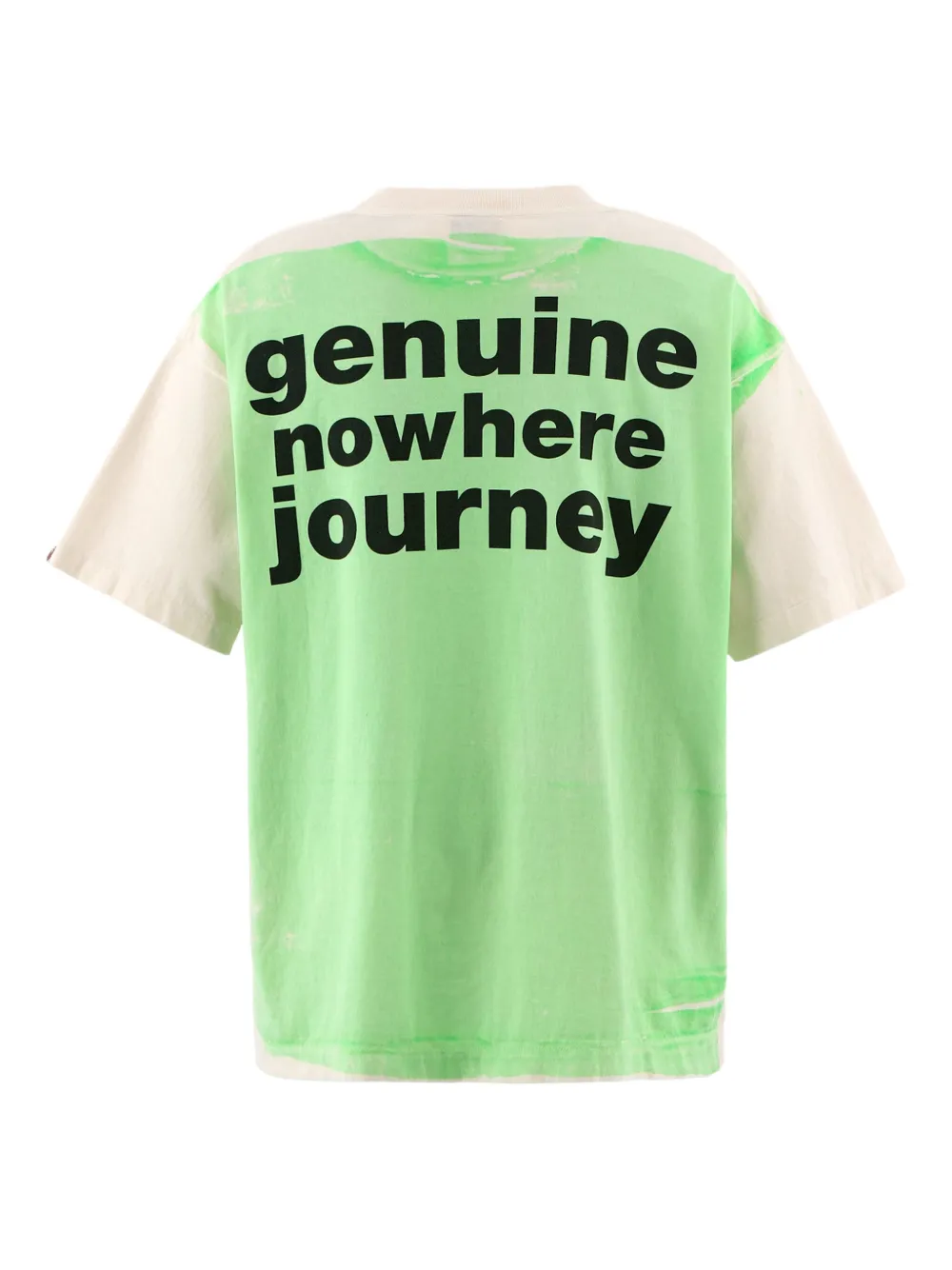 SAINT MXXXXXX x Bape cotton T-shirt - Groen