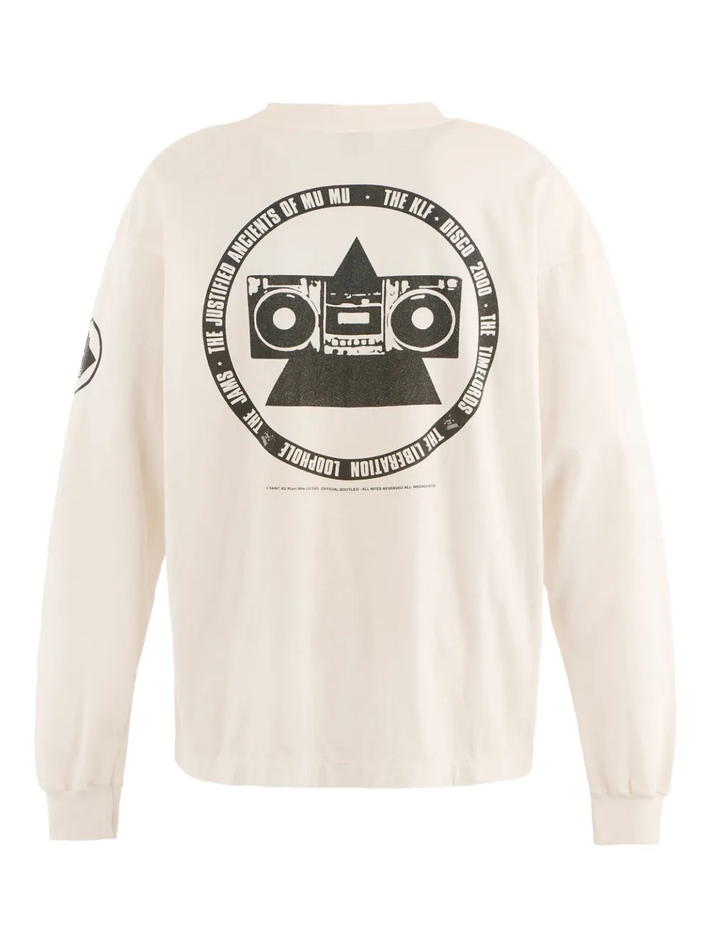 SAINT MXXXXXX The Justified Ancients of Mumu T-shirt - Wit