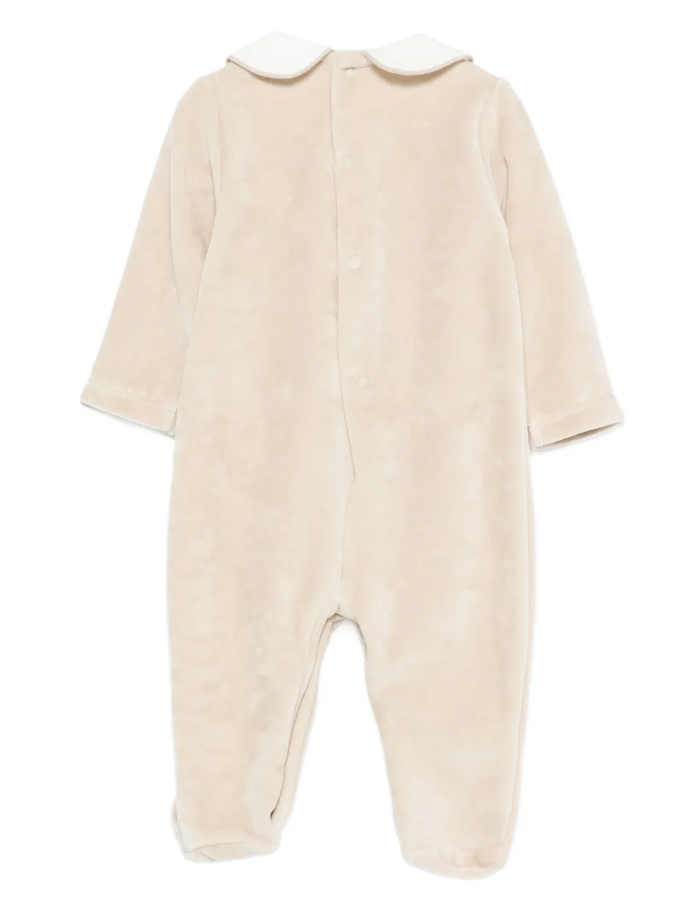 NANAN Babypakje met geborduurd logo Beige