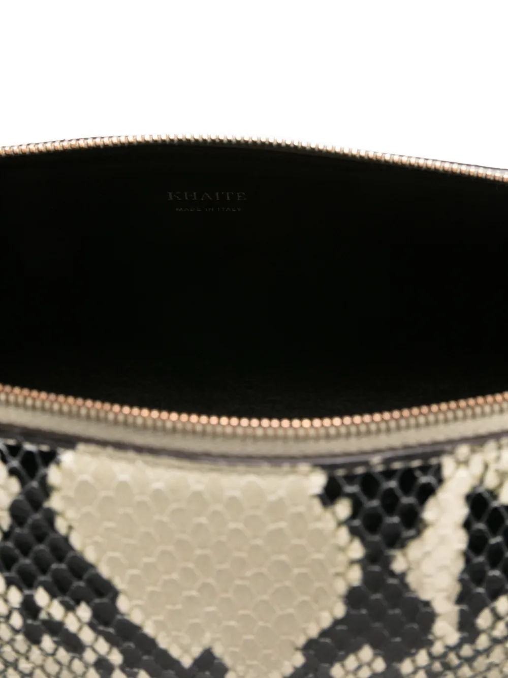 Khaite Kye Pencil Case Clutch Bag In Neutral