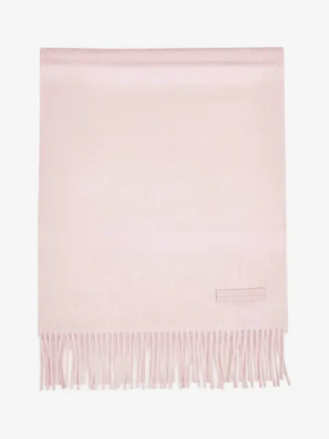 Zegna fringed wool scarf