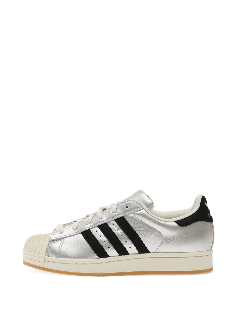 adidas Superstar II lace-up low-top sneakers Metallic